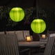 thumbnail image 1 of Colgante impermeable de farol solar redondo LED de 8 pulgadas para decoración de jardín (verde) Lamparas, 1 of 8