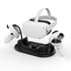 thumbnail image 3 of Matsuzay Estación de carga de auriculares de juego VR Gamepad soporte de base de pantalla ajustable tipo C reemplazo de de velocidad rápida Electrónica Negro, 3 of 6