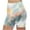 Gray Shorts, variant on Htigea Women's Summer Safety Shorts Tie Dye Print Slip Leggings Soft Cozy Summer Undershorts Anti-Exposure Shorts Yellow M