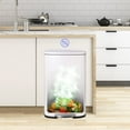 thumbnail image 3 of Arlopu 50L / 13.2 Gallon Trash Can with Foot Pedal, Kitchen Garbage Bin with Soft Close Lid, Rectangular Waste Bin for Home Office Bathroom, 3 of 9