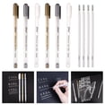 thumbnail image 3 of Abbracc 6Pcs Plastic Professional Highlighter Pens Water Base Quick Dry Waterproof Paint, 3 of 9