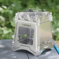 thumbnail image 4 of Lixada Outdoor Stove,Wood Stove Outdoor Picnic Stainless Steel Stove Stoves Portable Stove Bbq Stove Stainless Steel Huiop Portable Stove Stainless Zdhf, 4 of 7