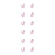 thumbnail image 1 of Organizador de baño Wosthever 4 piezas rosa sin perforación, 1 of 6