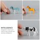 thumbnail image 5 of EeaseMX 2 juegos de pequeños modelos de granja de simulación, juguetes cognitivos, modelos de animales, modelos de escritorio, 5 of 8