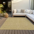 thumbnail image 6 of Addison Rugs Chantille Indoor/Outdoor Transitional Geometric Gold Washable Rectangle Rug, 10' x 14', 6 of 6