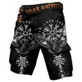thumbnail image 4 of CONZONE Mens Cargo Shorts Viking Mythology Graphic Y2K Straight Leg Cargo Shorts for Men Lightweight Relaxed Fit Streetwear Outdoor Shorts With Pockets, 4 of 4