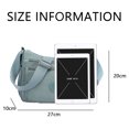 thumbnail image 2 of Women Shoulder Handbag Roomy Multiple Pockets Bag Ladies Crossbody Purse Fashion Tote Top Handle Satchel - Blue, 2 of 5