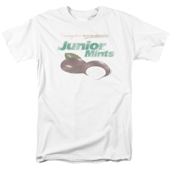 Tootsie Roll Junior Mints Logo Officially Licensed Adult T Shirt