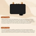 thumbnail image 4 of BT 5.0 Digital Power Amplifier 2x50W Dual Channel Audio System Lossless Stereo Sound Receiver Box Supports U-disk & TF Card Playback with 12V Adapter for Connecting Phone Tablet Laptop CD Player, 4 of 8