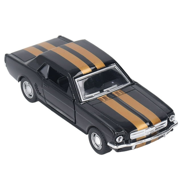 Modèle de Voiture Rétro, Jouet Véhicule Classique à Rétrofriction Échelle 1/32 avec Portes Ouvrantes pour Collectionneurs Noir,Blanc,Rouge,Jaune