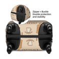 thumbnail image 4 of Vsdgher Coffee Time Print Luggage Cover Washable Suitcase Cover Protector Anti-scratch Suitcase cover Fits 18-32 Inch Luggage, 4 of 8