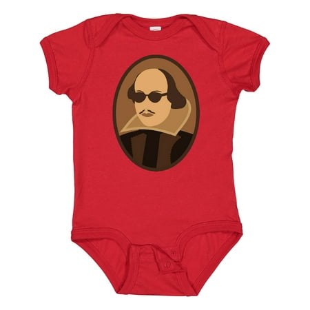 

Inktastic Funny Rockin Shakespeare Gift Baby Boy or Baby Girl Bodysuit