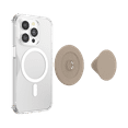 thumbnail image 3 of PopSockets Phone Grip for MagSafe, Magnetic Holder, Phone Stand, Brown - Soft Touch Latte, 3 of 3