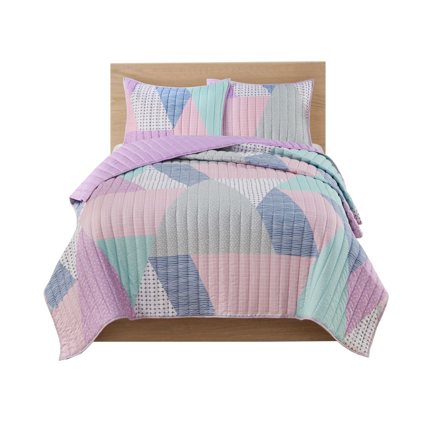 Mainstays Kids River 3 Piece Quilt Set Twin/Double