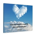 thumbnail image 2 of Scripture Walls  Love Your Enemies Luke 6:27 Bible Verse Canvas Christian Wall Art Ready to Hang Unframed, 2 of 17