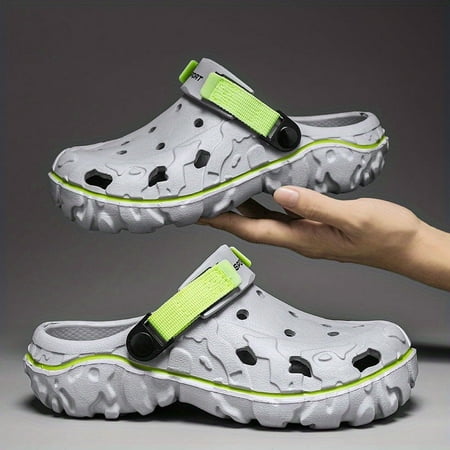 

Men s Out Clogs Slip-on Closed Toe Sandals Soft Sole Walking Shoes Outdoor Garden Shoes-41