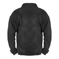 thumbnail image 3 of Men's Vintage High Neck Top Half Zip Sports Long Sleeve Sweater 3XL, 3 of 3