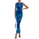thumbnail image 2 of Vestido PRETTYGARDEN 2026 sin mangas ajustado maxi floral XXL, 2 of 7