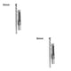 thumbnail image 2 of Speravity Taladro cuadrado para carpintería Taladro para carpintería de acero de alta velocidad Taladro para agujeros cuadrados, 6 mm 6mm 2piezas Speravity CBP032281, 2 of 6
