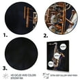 thumbnail image 3 of Designart Saxophone I Canvas Wall Art, 3 of 5