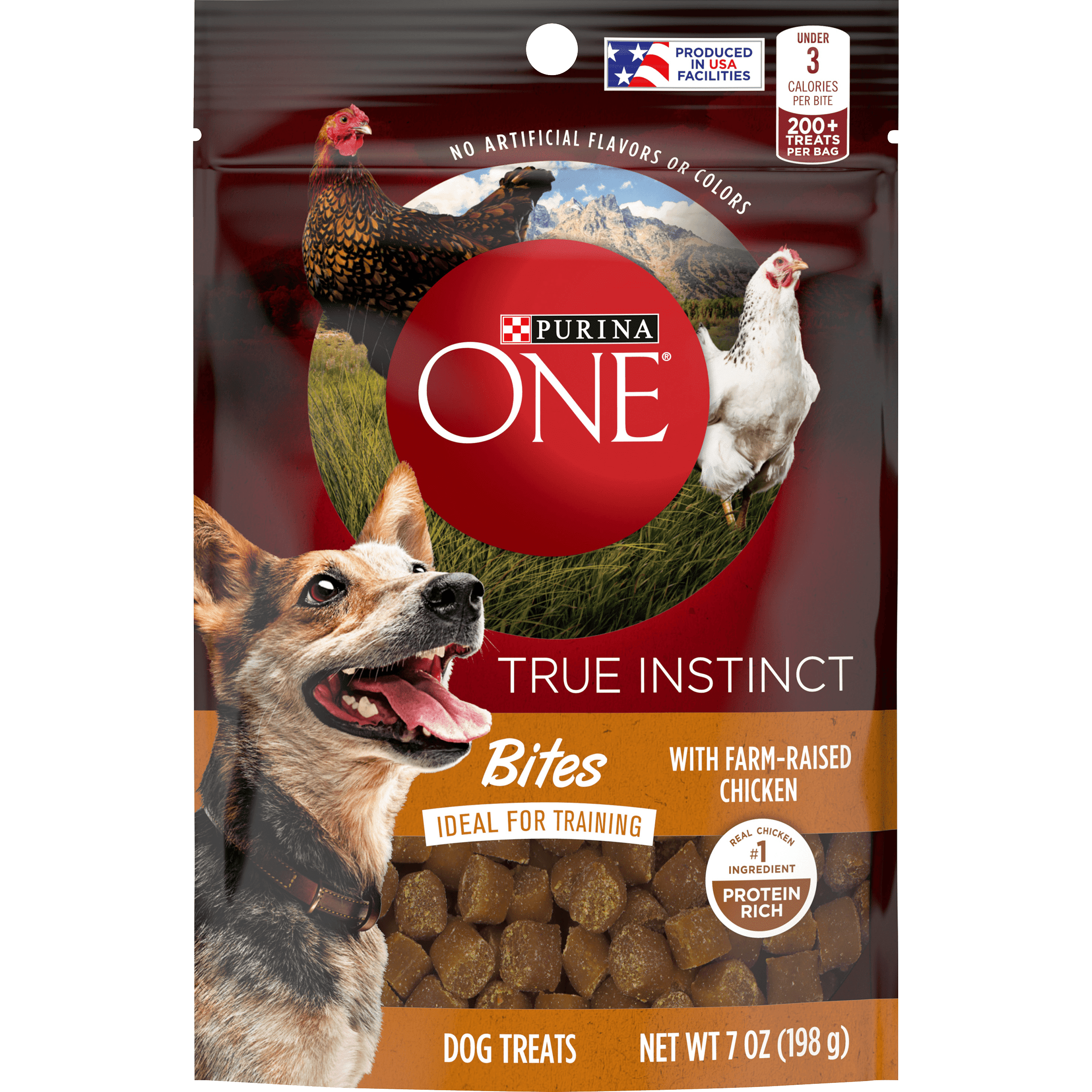 Purina ONE Dog Training Treats True Instinct Bites With FarmRaised