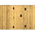 thumbnail image 1 of Ahgly Company Indoor Rectangle Abstract Brown Contemporary Area Rugs, 6' x 9', 1 of 4