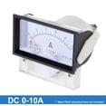 thumbnail image 2 of 85C17 Analog Current Panel Meter DC 10A Ammeter Ampere Tester Gauge 1 PCS, 2 of 5