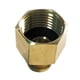 thumbnail image 1 of Adaptador de conector recto de montaje de tubería de latón Rosca hembra de 1/2 "para aire acondicionado, 1 of 6