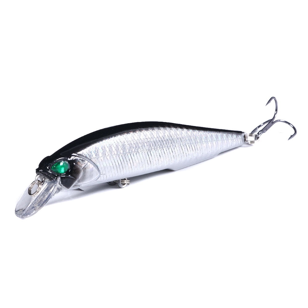 HENGJIA Fishing Lures Large Hard Bait Minnow VIB Lure with Treble Hook Life-Like Swimbait Fishing Bait Popper Crankbait Sinking Lure for Trout Bass Walleye Redfish