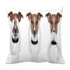 thumbnail image 1 of ABPHQTO See No Evil Hear No Evil Speak No Evil Dog Funda de almohada Funda de almohada Protector de almohada Cama 45x45 cm, 1 of 1