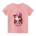 thumbnail image 7 of Short Sleeve Summer Children'S Clothing Cute Cartoon Boy and Girl T-Shirt Aesthetics Kid Top Crew Neck, 7 of 7