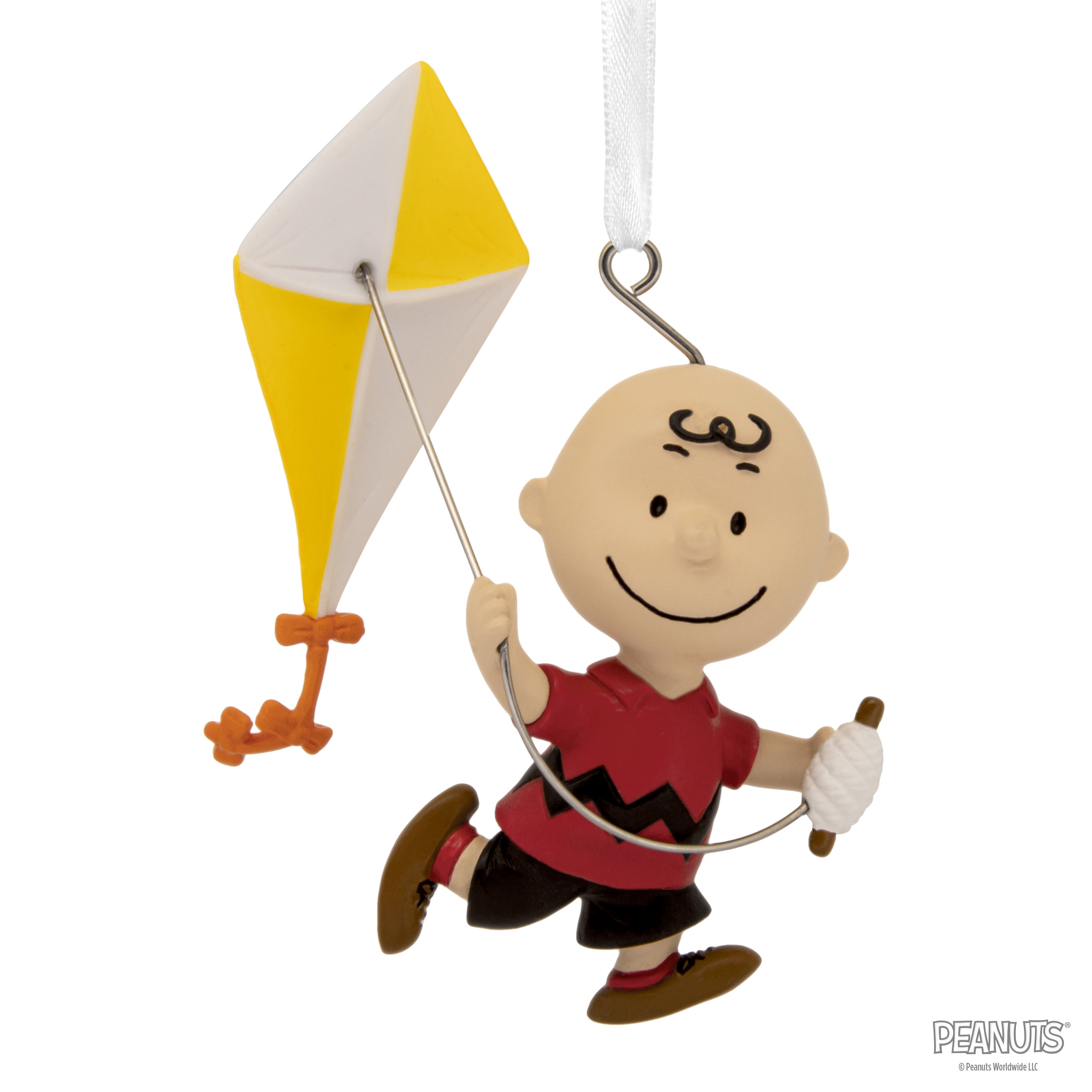 Hallmark Christmas Ornament (Peanuts Charlie Brown With Kite), 1 Count