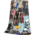 thumbnail image 3 of One Music Direction Flannel Blanket Air Conditioning Blanket Nap Blanket Sofa Throw Blanket Throw Blankets 60"X50", 3 of 6