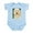 Sky Blue, variant on CafePress - Goldendoodle Infant Bodysuit - Baby Light Bodysuit, Size Newborn - 24 Months