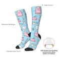 thumbnail image 4 of Fuzoiu Funny Cute Teeth Print Adult Stockings,Crew Socks,Unisex Fashion Socks, Casual Sports Socks,Comfortable Crew Socks for Everyday Wear and Sports, 4 of 6
