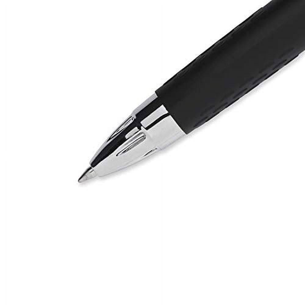 Sksloeg Ballpoint Pens Black No Bleed Black Click Retractable Pens