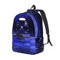 thumbnail image 2 of Balery Steel Skull Vintage Canvas Backpack for Men and Women - Large Capacity, Durable Travel Laptop Bag for School, Work, Hiking, and Outdoor Activities, 2 of 7