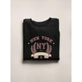 thumbnail image 3 of New York Garland W Banner Sweatshirt Men -Image by Shutterstock, Male Large, 3 of 4