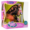 thumbnail image 4 of Breyer Horses Mane Beauty Horse Styling Head, Blaze Black Extra-Long Silky No Tangle Mane, 4 of 9