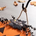 thumbnail image 2 of Halloween Jack O Lantern Wooden Door Hanger, 4 Styles Fall Pumpkin Front Door Sign for Thanksgiving Home Decor, 2 of 7