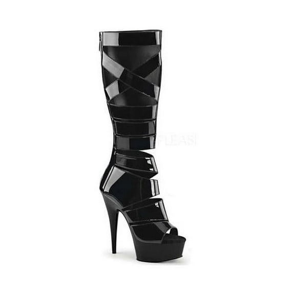 Women's Pleaser Delight 600-49 Knee High Gladiator Boot