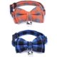 thumbnail image 5 of Pack de 2 collares suaves para gatos con lazos y cascabeles - 2 colores aleatorios, 5 of 5