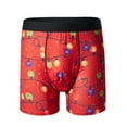 thumbnail image 4 of Baywell Men's Christmas Briefs,Christmas Underwear for Men Funny Boxers Christmas Valentine's Birthday Gag Gifts, 4 of 5