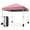 Pink, variant on Telyswee 8'x8'/10'x10' Instant Pop Up Canopy Tent One Person Setup, Pop Up Commercial Canopy Tent, Outdoor Easy Up Tent w/1-Button Push, Wheeled Bag, 4 Sandbags, 8 Stakes and 4 Ropes