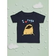 thumbnail image 3 of I Love Pugs T-Shirt Infant -Image by Shutterstock,  6 Months, 3 of 4