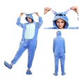thumbnail image 2 of Pijama Kigurumi Mameluco Stich Angela Stich Rosa, 2 of 7