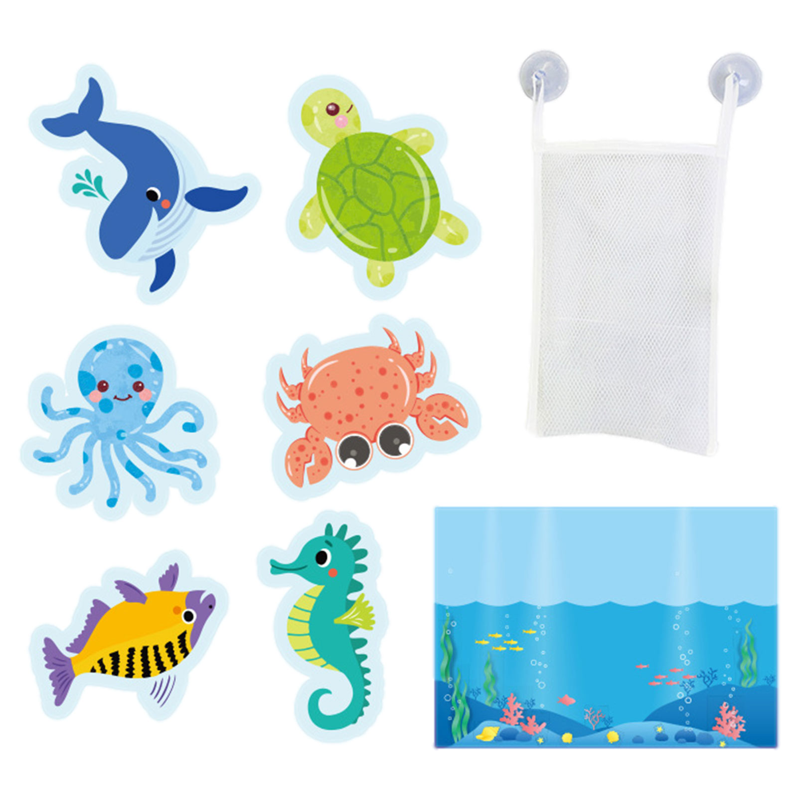 Floating Foam Bath Toys Floating Foam Bath Characters 6Piece Toy