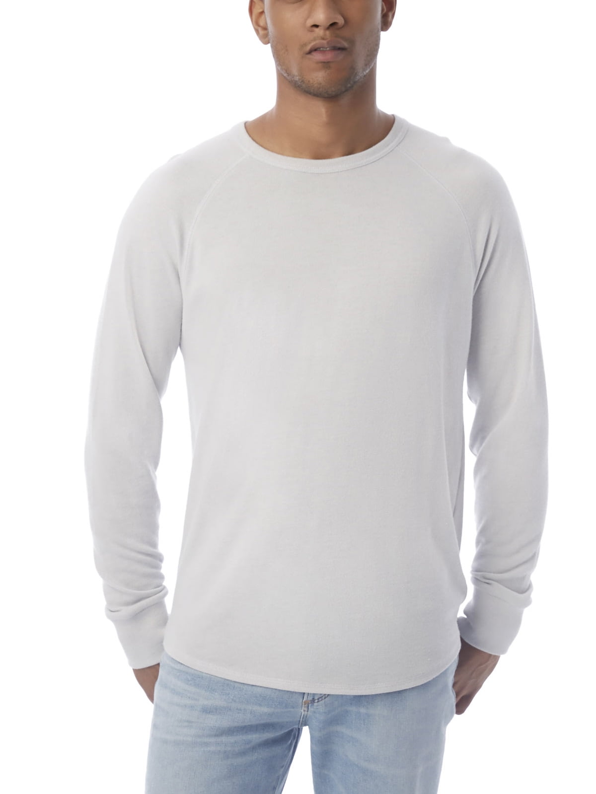 Alternative Men's Kickback Vintage Heavy Knit Pullover Sweatshirt