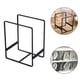 thumbnail image 5 of Escurridor de platos, organizador, escurridor, soporte de placa de hierro, estante, gabinete, escurridor de secado negro L, 5 of 8