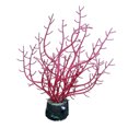 thumbnail image 2 of Flmtop Simulation Coral Branch Plant Fluorescent Aquarium Decor Silicone Fish Tank Ornament Landscape for Home Red, 2 of 9